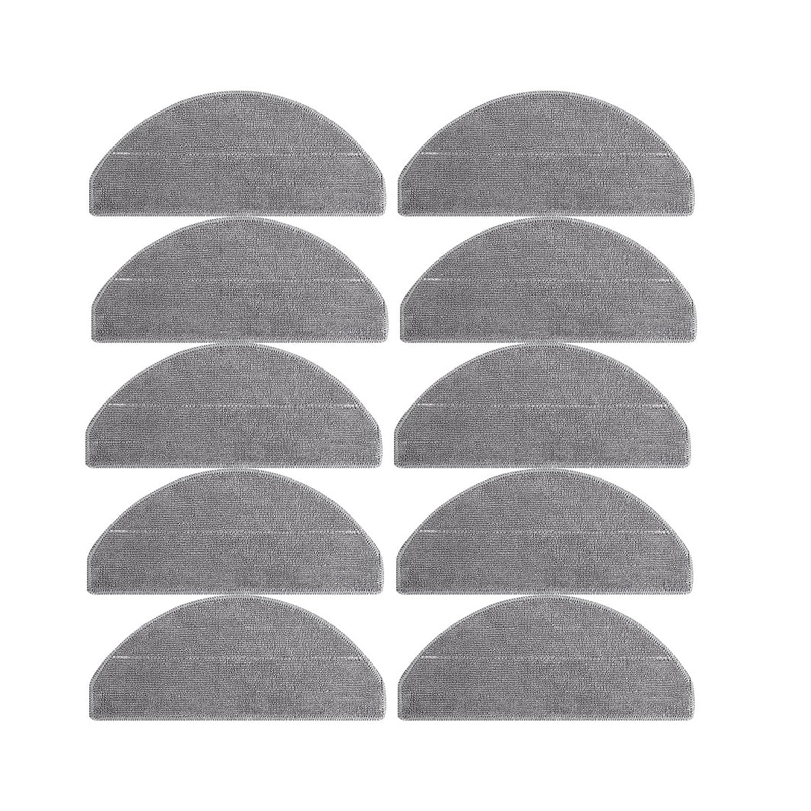 QWHSMHADE Compatible For Xiaomi，S20 E10 E12 D106 E10C B112 3C Plus C103 Robotic Vacuum，Compatible For Roborock，Q7 M5 Replacement Mopping Spare Parts Mop Cloth(10 PCS)