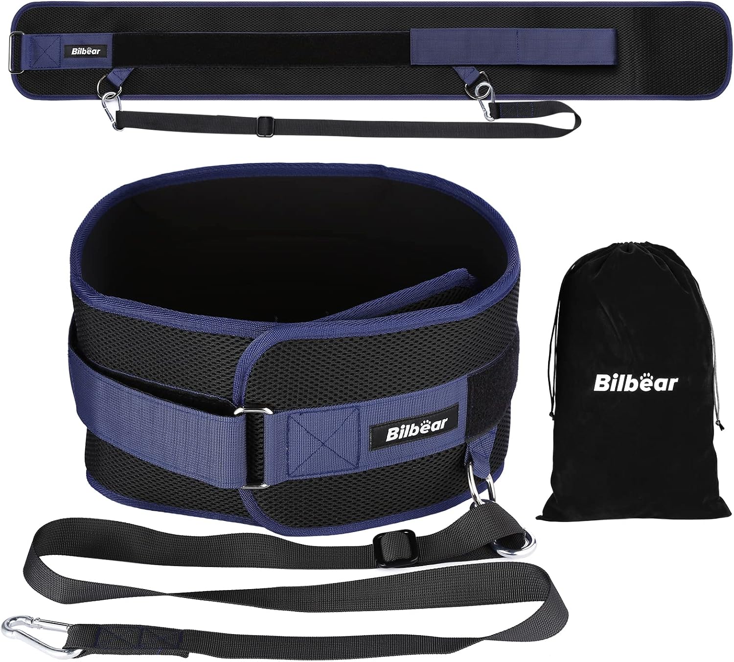 Weight Lifting Dip Belt , Dipping Belt with 39” Heavy Duty weight strap