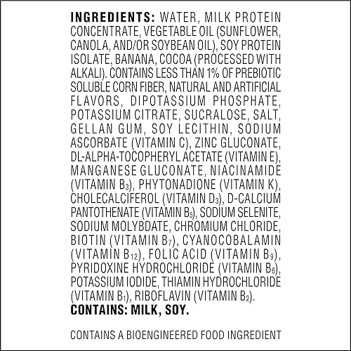 Miniatura 7 de Atkins Batido de proteína de plátano y chocolate, 0.55 onzas de proteína, bajo índice glucémico, 0.18 onzas de carbohidratos netos, 0.07 oz de
