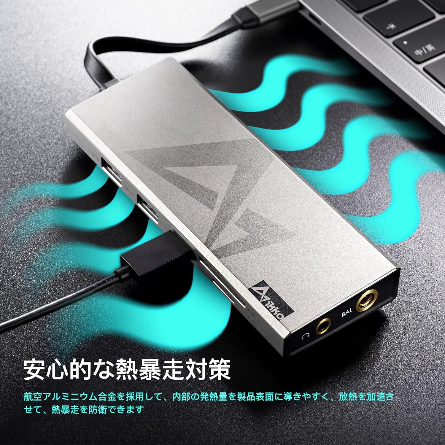 Amazon | Ikko ITX01 USBドッキングステーション USB Cハブ 4K HDMI