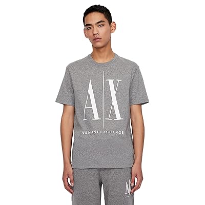 Armani Exchange Icon Logo Printed T Shirts Men
