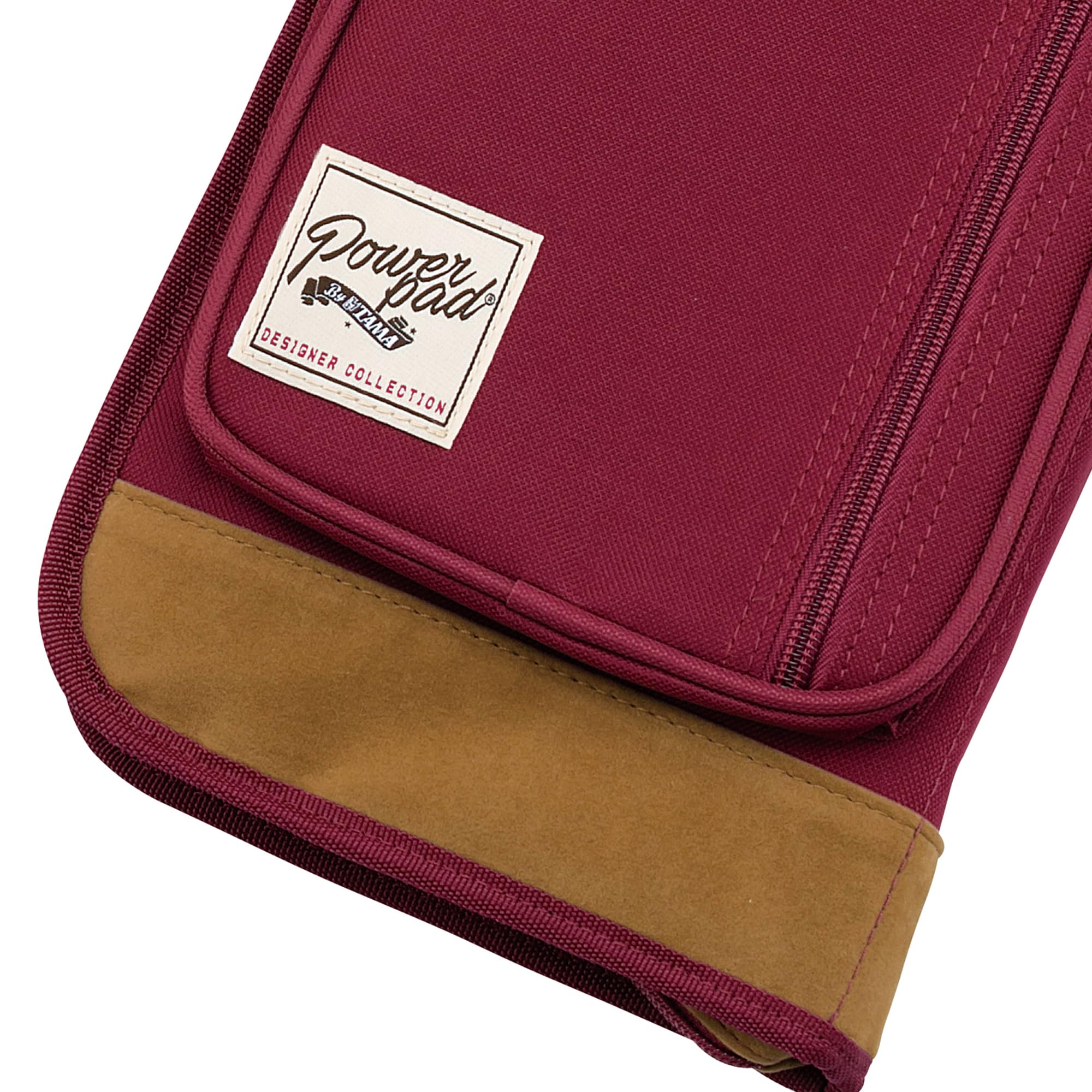 Tama TSB24WR Powerpad Designer Drum-Stick/Mallet Bag (Wine Red) - Sac pour baguettes de tambour