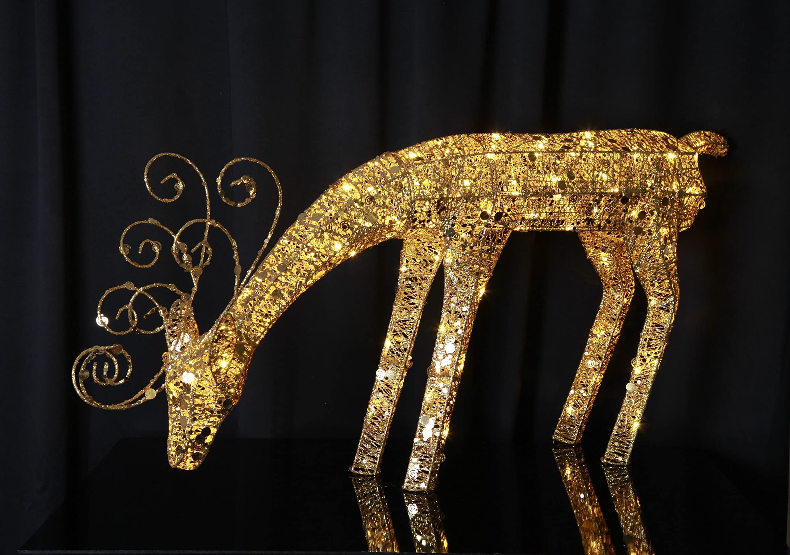Star 803 – 11 iluminación decorativa, metal, Oro, 116 x 21 x 55 cm