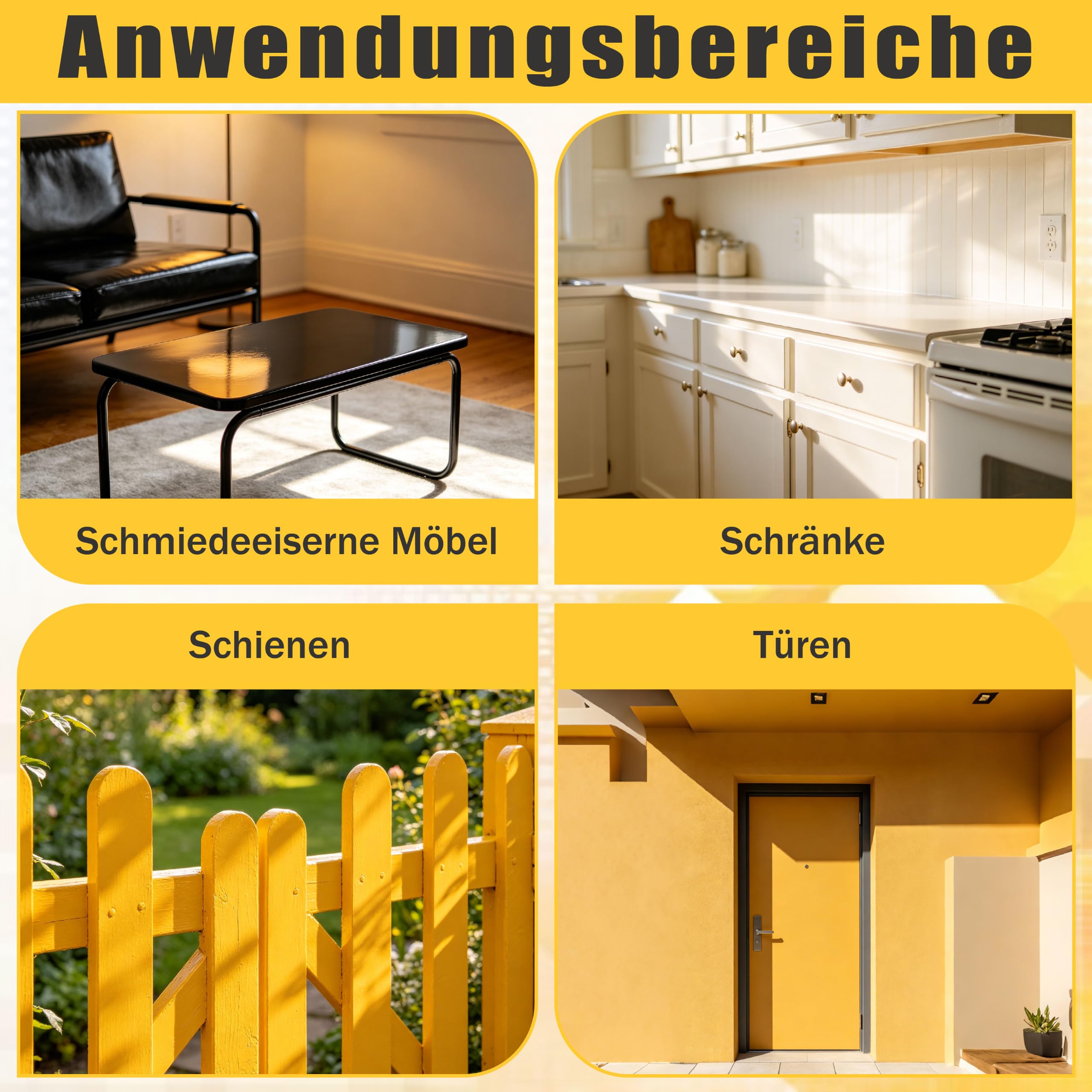 Farbsprühsystem, 850W HVLP Lackierpistole Elektrisch mit 4 Düsen