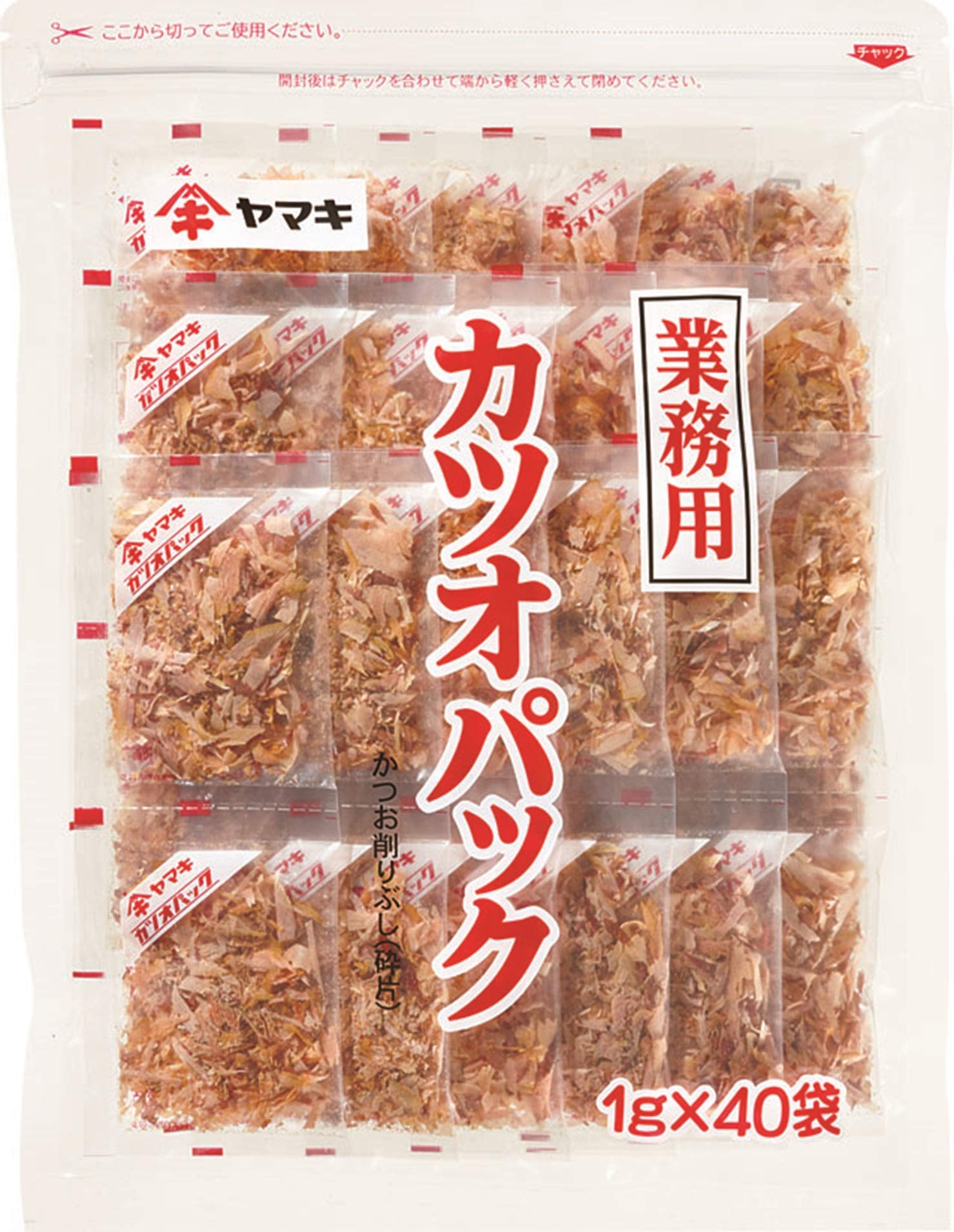 ヤマキ カツオミニパック 1g ×40袋 ×2袋