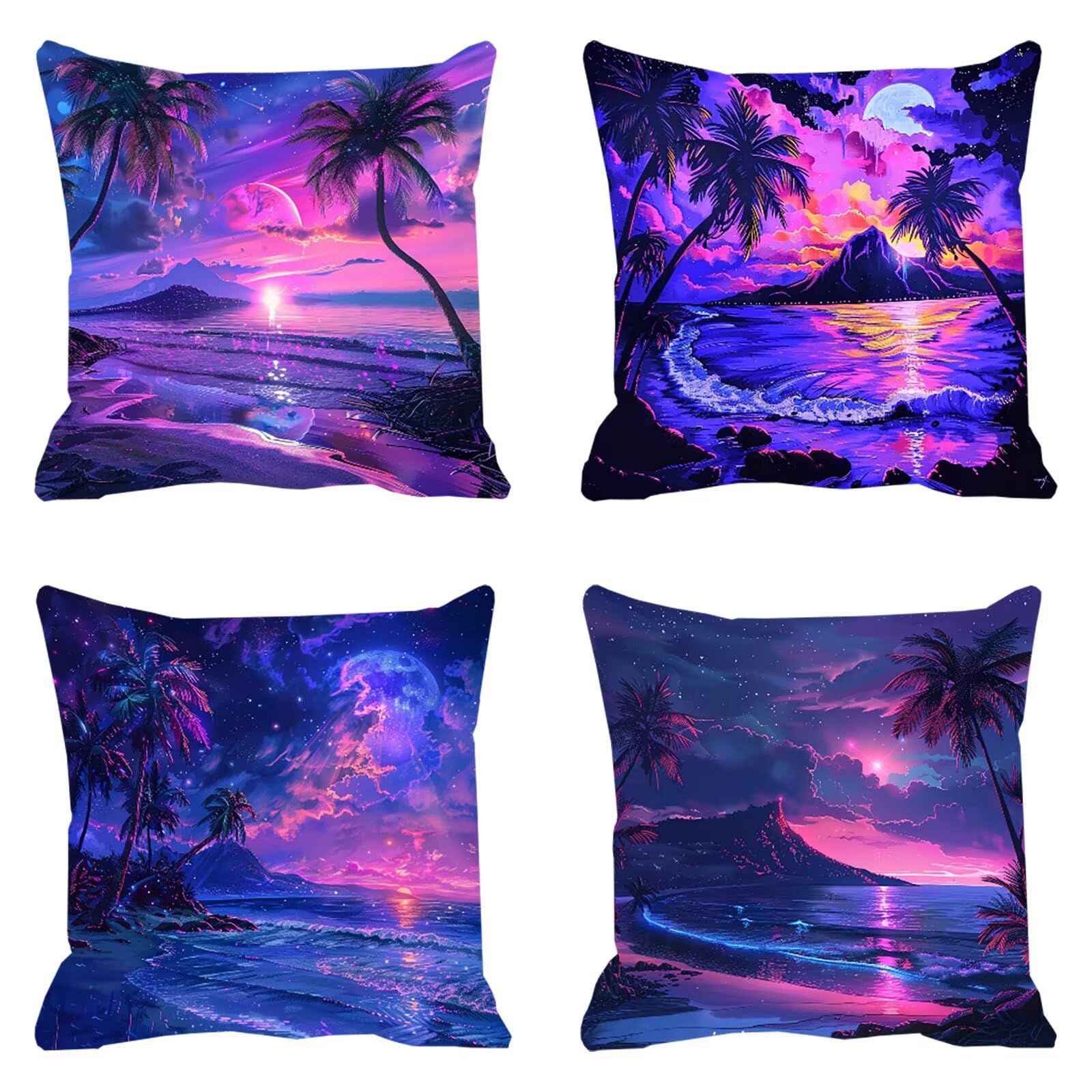 Housse de coussin violette hydrofuge : finis les coussins de jardin tachés et mouillés