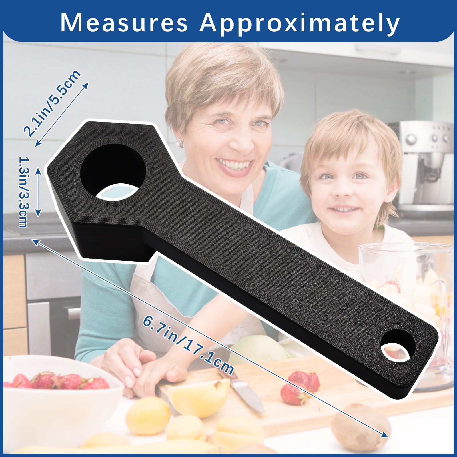 Llave de hoja compatible con Vitamix Ascent Series - Herramienta de extracción de cuchillas
