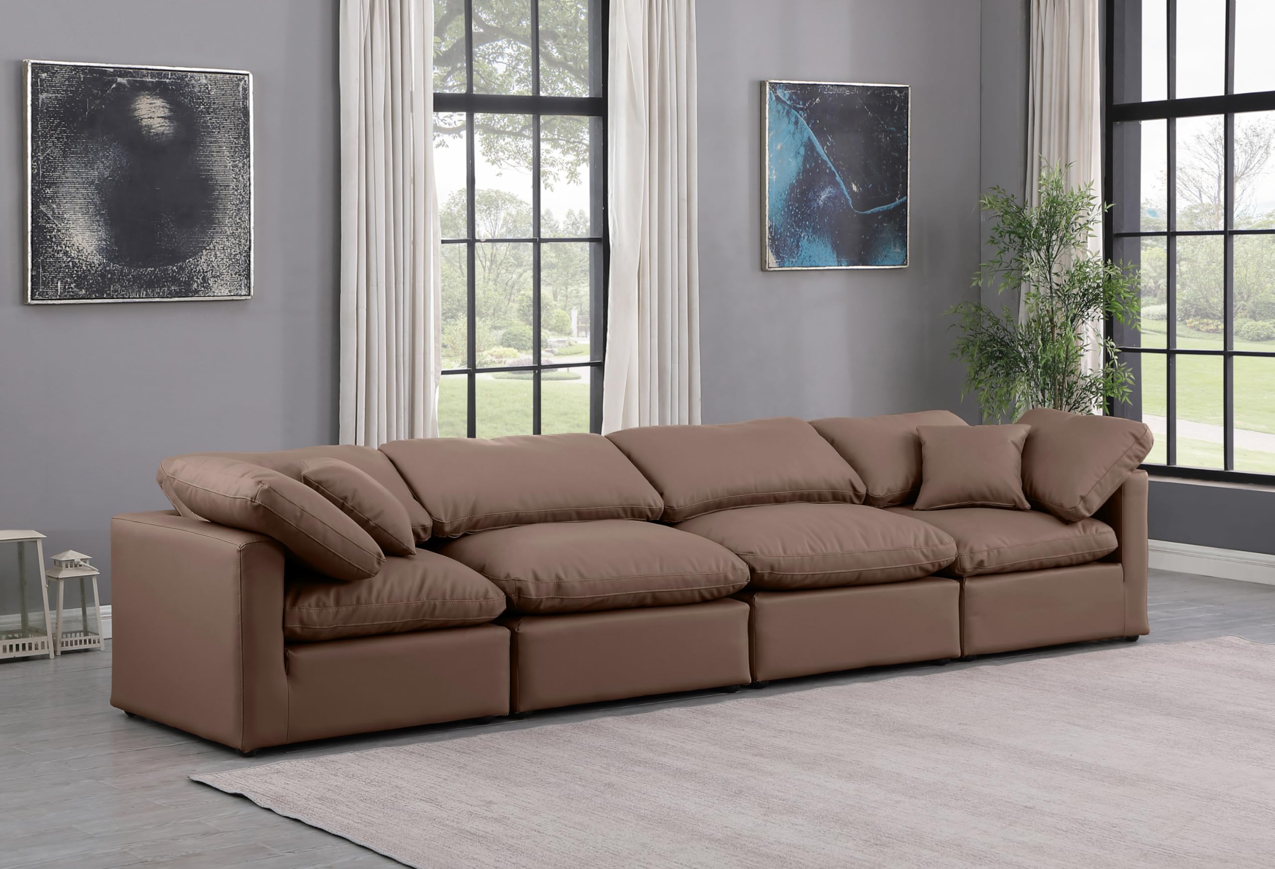 Amazon.com: Meridian Furniture 146Brown-S140 Indulge