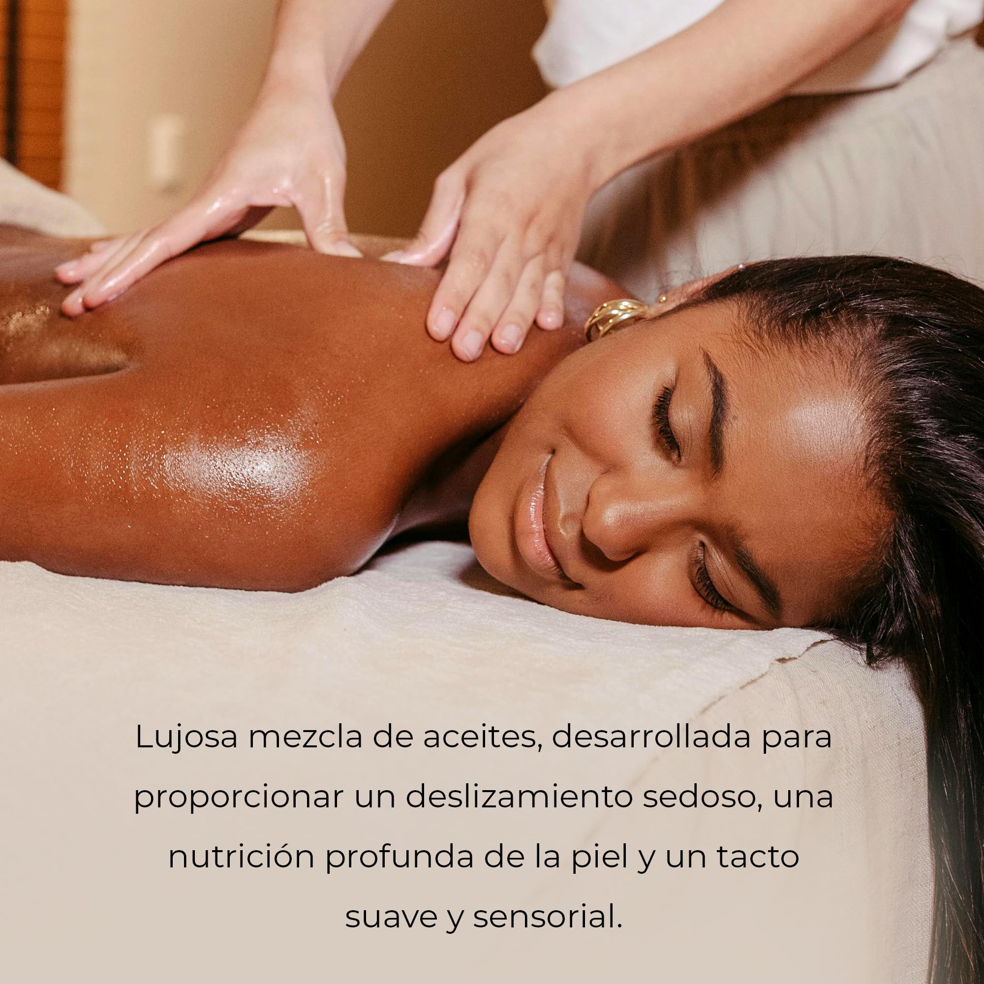 KIIROO Aceite Corporal Nutritivo 1L con Aceite de Brassica y Vitamina E – Sensual Massage Oil de Textura Ligera y Absorción Rápida – Body Oil para Cuidado de la Piel y Masaje Diario