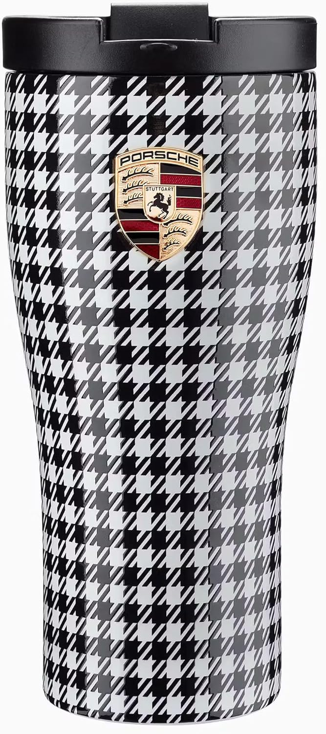 Porsche Pepita Thermal Coffee Mug, 0504050SPEP