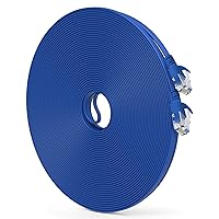 Vista 8 de GearIT Cable Ethernet Cat6 de 15 pies (paquete de 10), cable plano de red de Internet, cables de conexión Cat6, cable Cat6, cable Cat 6, cable