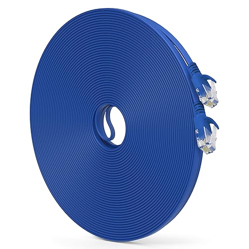 Miniatura 10 de Cable Ethernet Cat6 de 1 pie (paquete de 100) GearIT Flat Internet Cable de red de Internet, cables de conexión Cat6, cable Cat6, cable Cat 6, cable