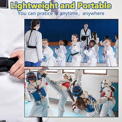 Miniatura 7 de Paquete de 2 tablas irrompibles para artes marciales de taekwondo karate para niños y adultos, tabla de romper espuma MMA Ninja práctica de