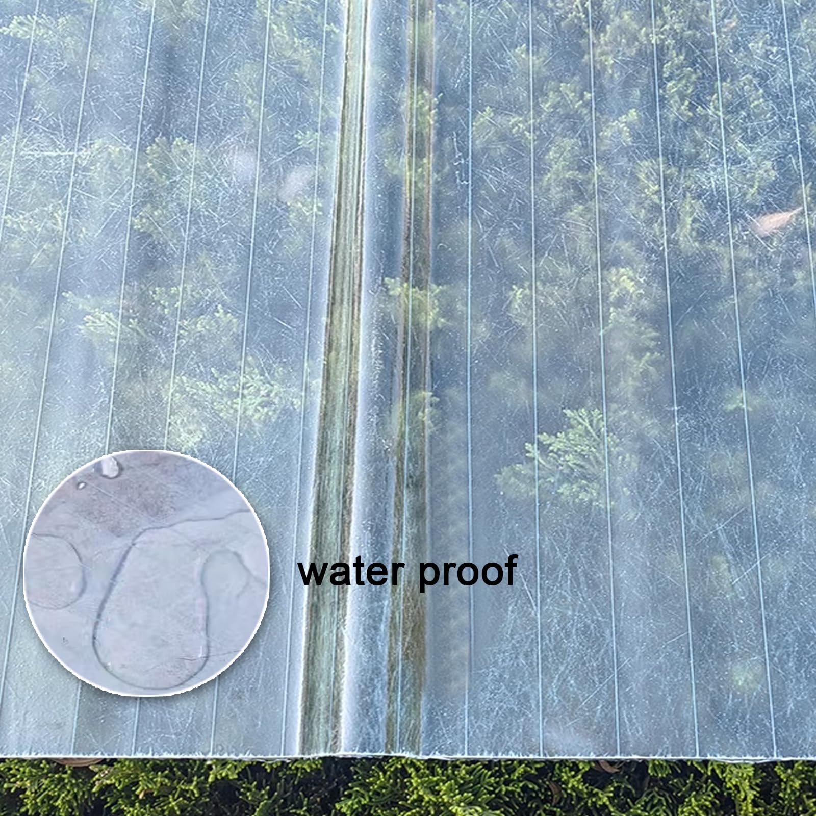 Wellpappe-Dachplatten,Dachmaterial Für Garagenschuppen-Dachblech,Dachziegel,Regensichere Platten,1.5mm-Glasfaser-Tageslichtplatten,Glasfaser-Massivplatten,Klare Wandblech (0.9x2.2m/35x87in,7 pcs)