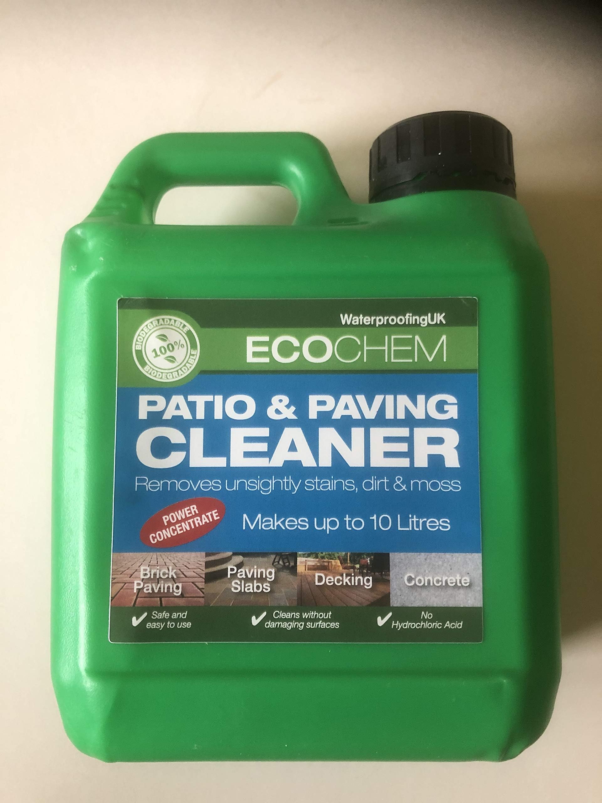 Ecochem Patio and Paving Cleaner - 1 Litre Treats up to 100 m²