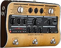 Vista 3 de Zoom AC-3 Creador acústico, DI acústico con restauración de tonos, modelado acústico, 9 efectos, compresión, sintonizador, reverberación