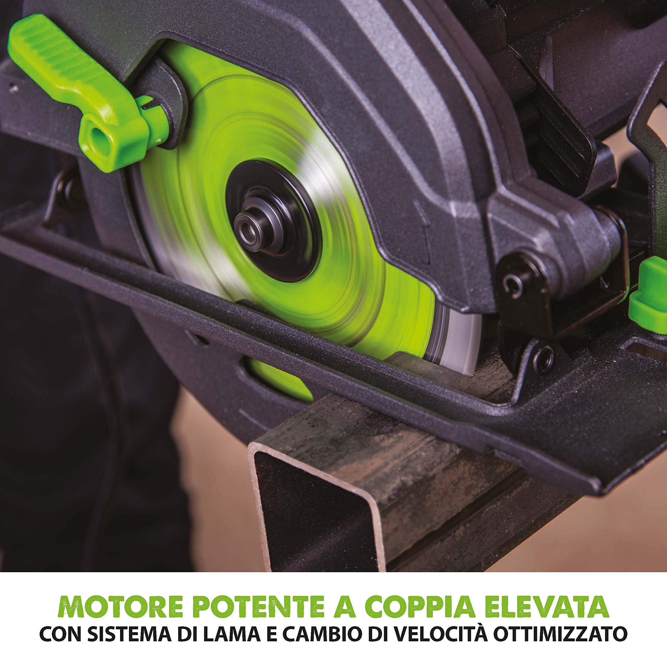 Evolution Power Tools 026-0008 F165CCSL-Sega Circolare Multiuso, 230 V, 165 Mm