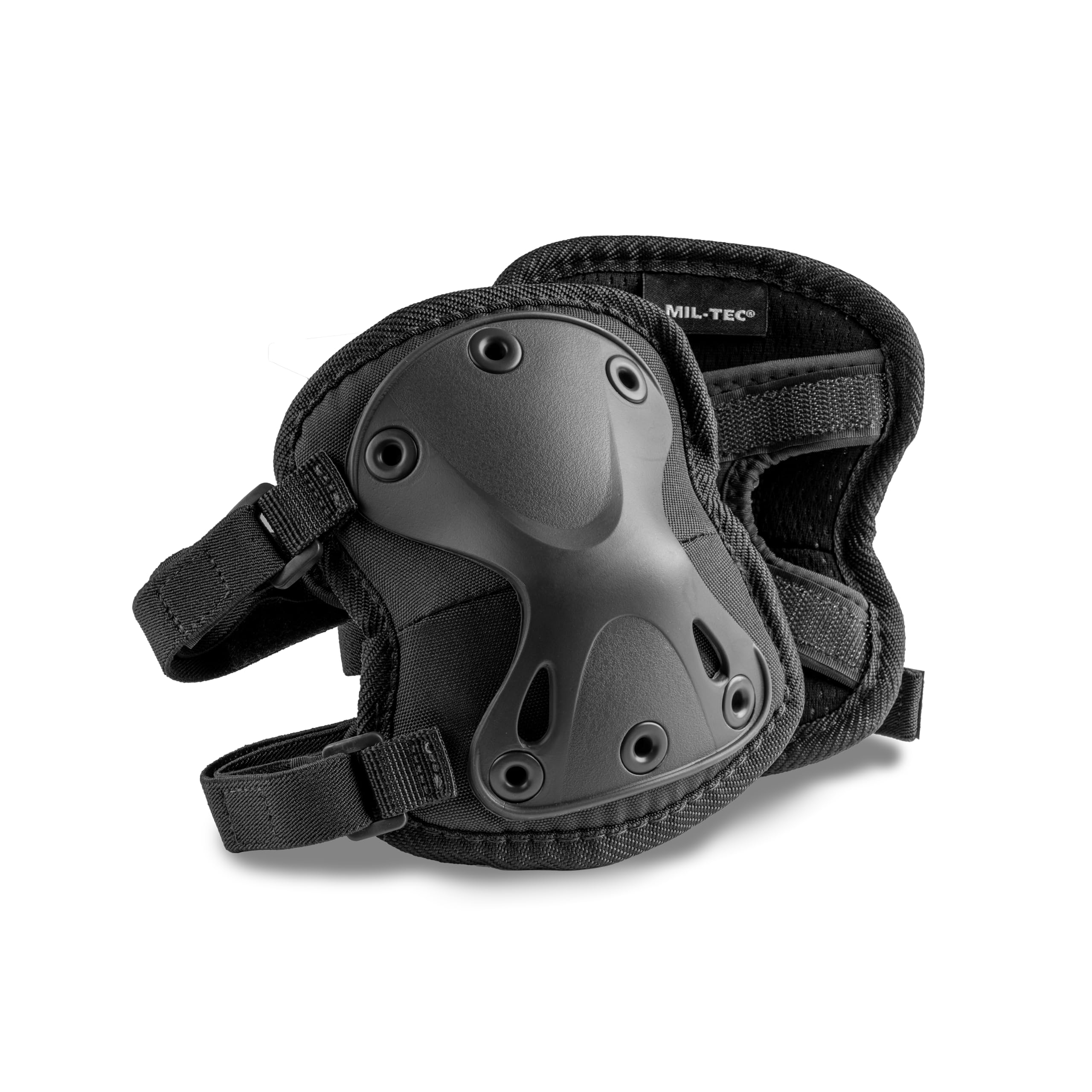 Mil-Tec Unisex - Gomitiere per Adulti 16232302 Nero, Taglia Unica