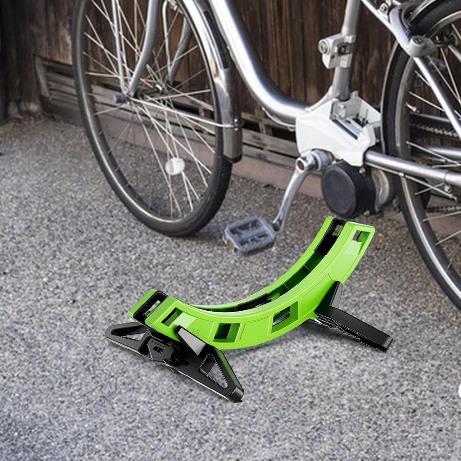 Soporte de estacionamiento para bicicletas al aire libre, montaje ajustable para ciclismo, montaña, carretera, hogar, garaje, tienda, apartamento