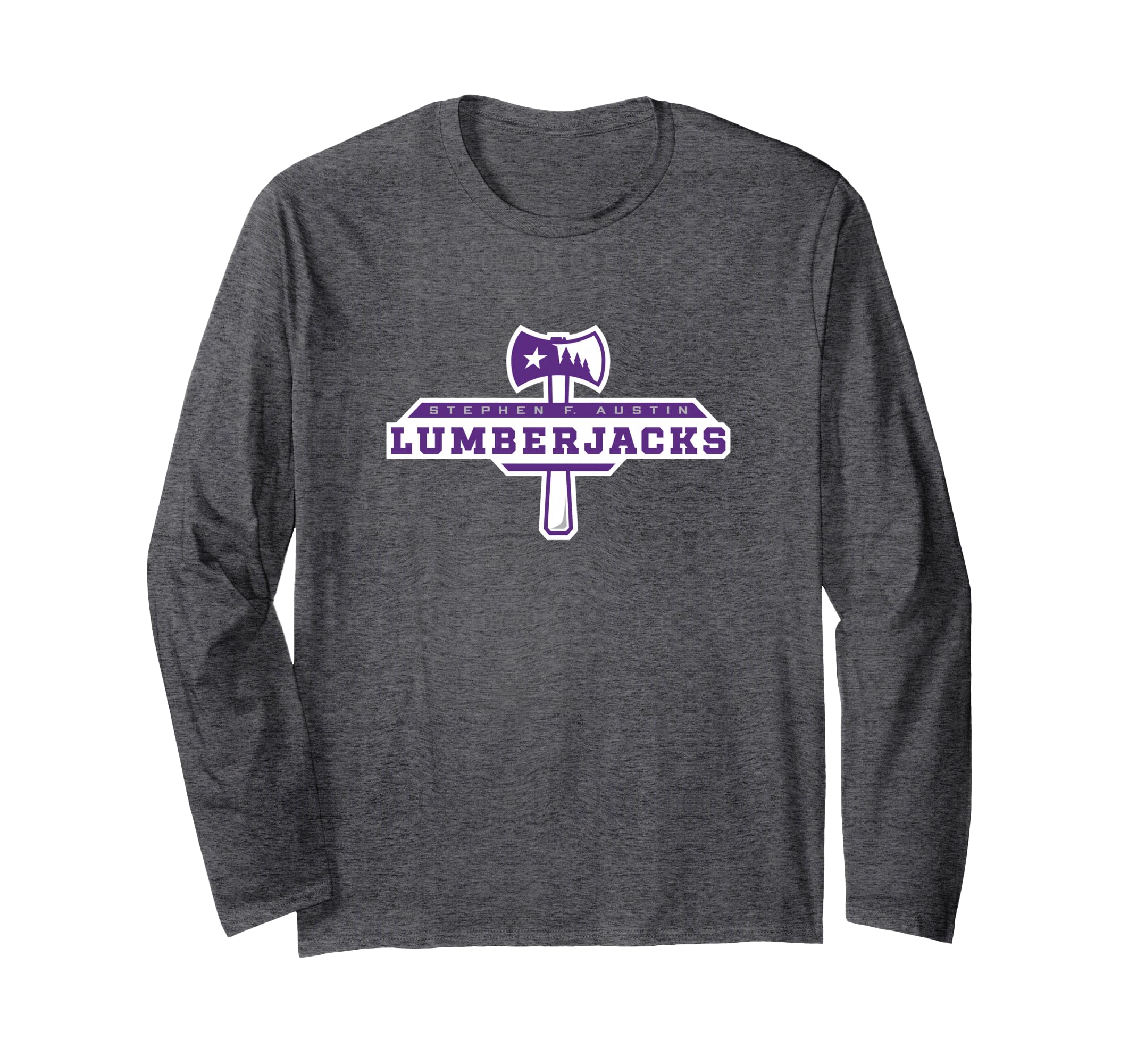 Stephen F. Austin Lumberjacks Icon Officially Licensed Long Sleeve T-Shirt