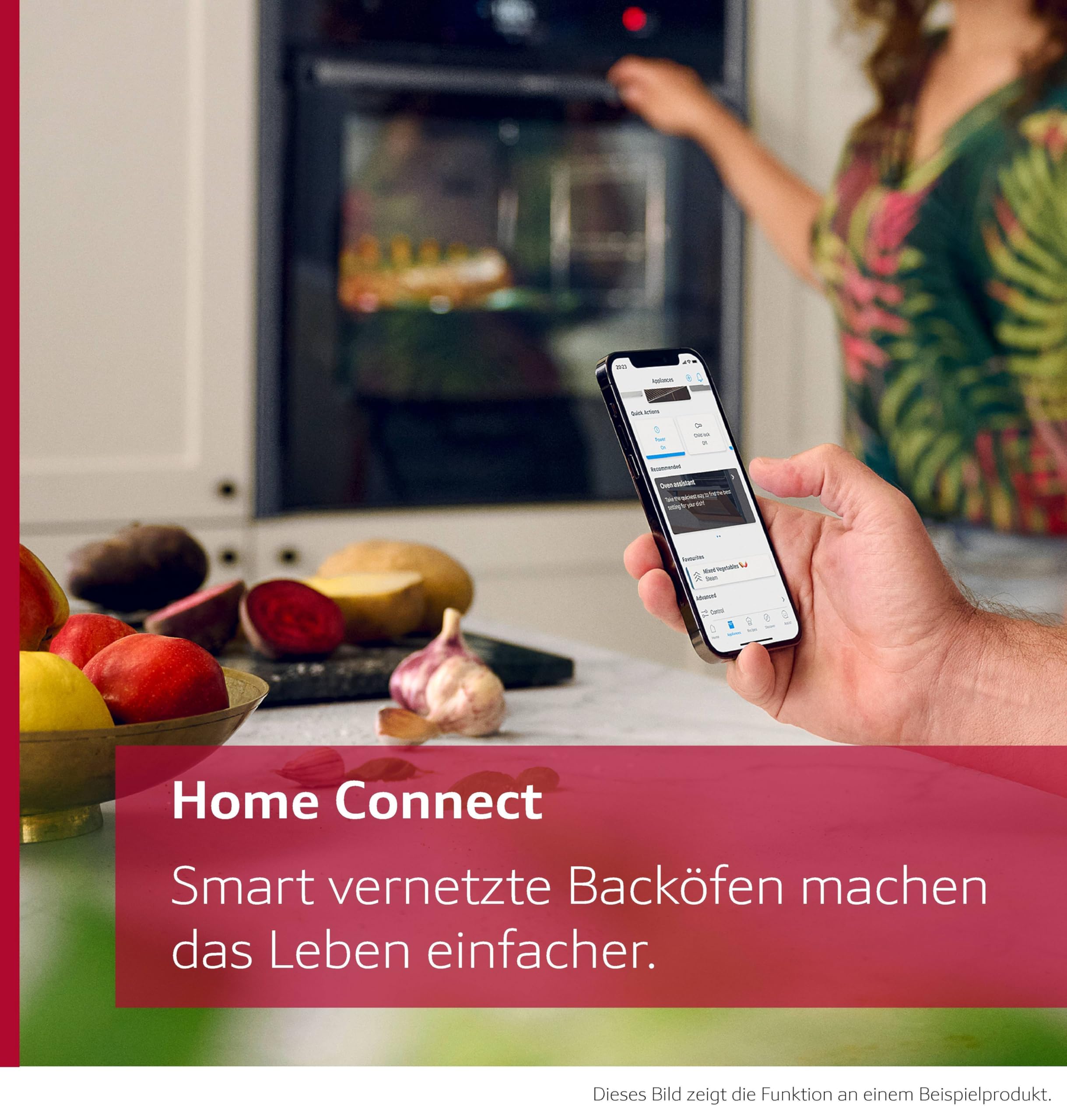 NEFF B64VS71N0 N 90 Einbau-Backofen 60 x 60cm Slide&Hide Full Touch TFT-Display Vario Steam Schwarz