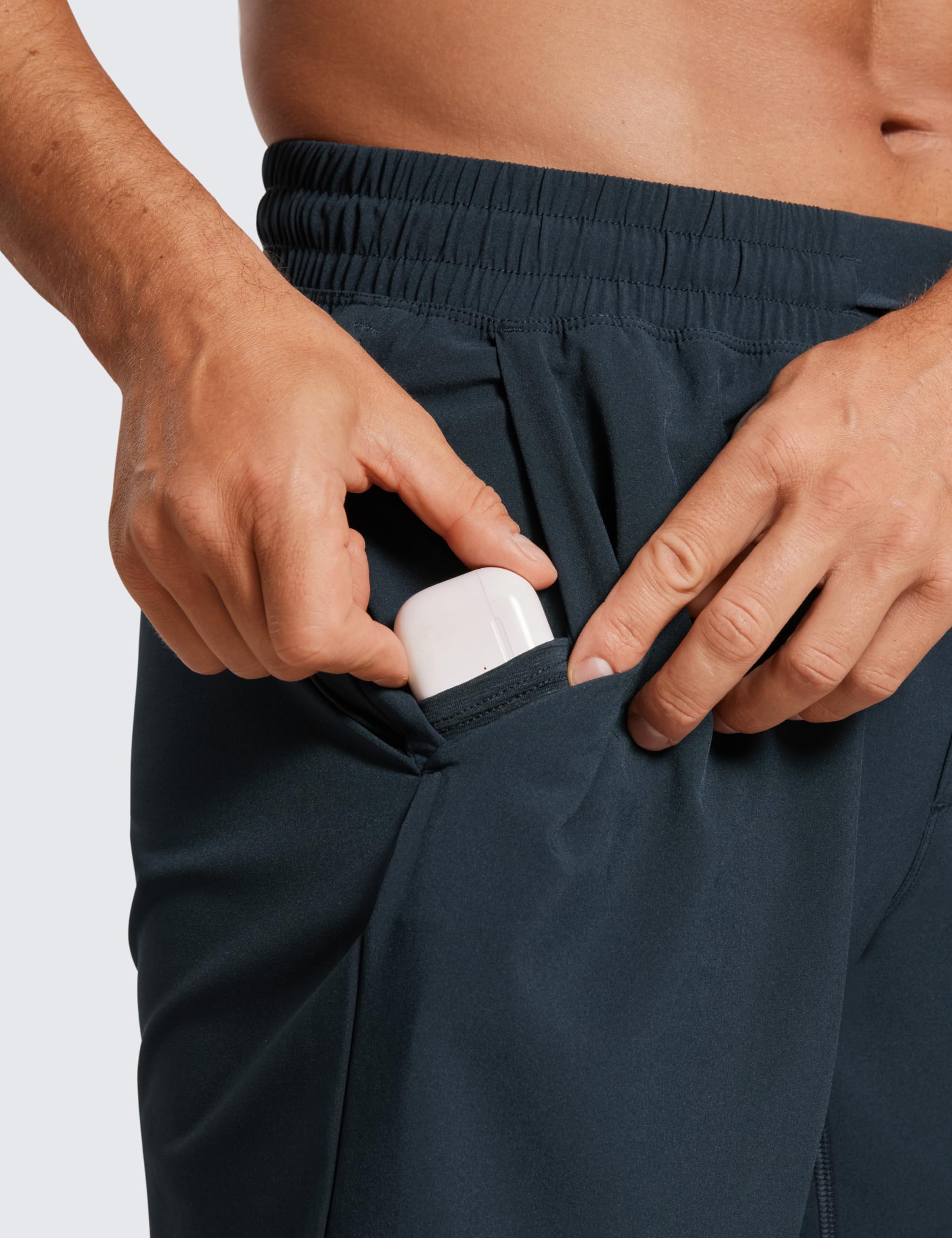 CRZ YOGA Hombre Shorts Deportivos de Running de Secado Rápido con Bolsillos - 13/18/23cm