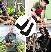 Vista 7 de 2 pares de mangas protectoras para brazos, mangas resistentes a los cortes, mangas de protección de brazos, protector de brazo