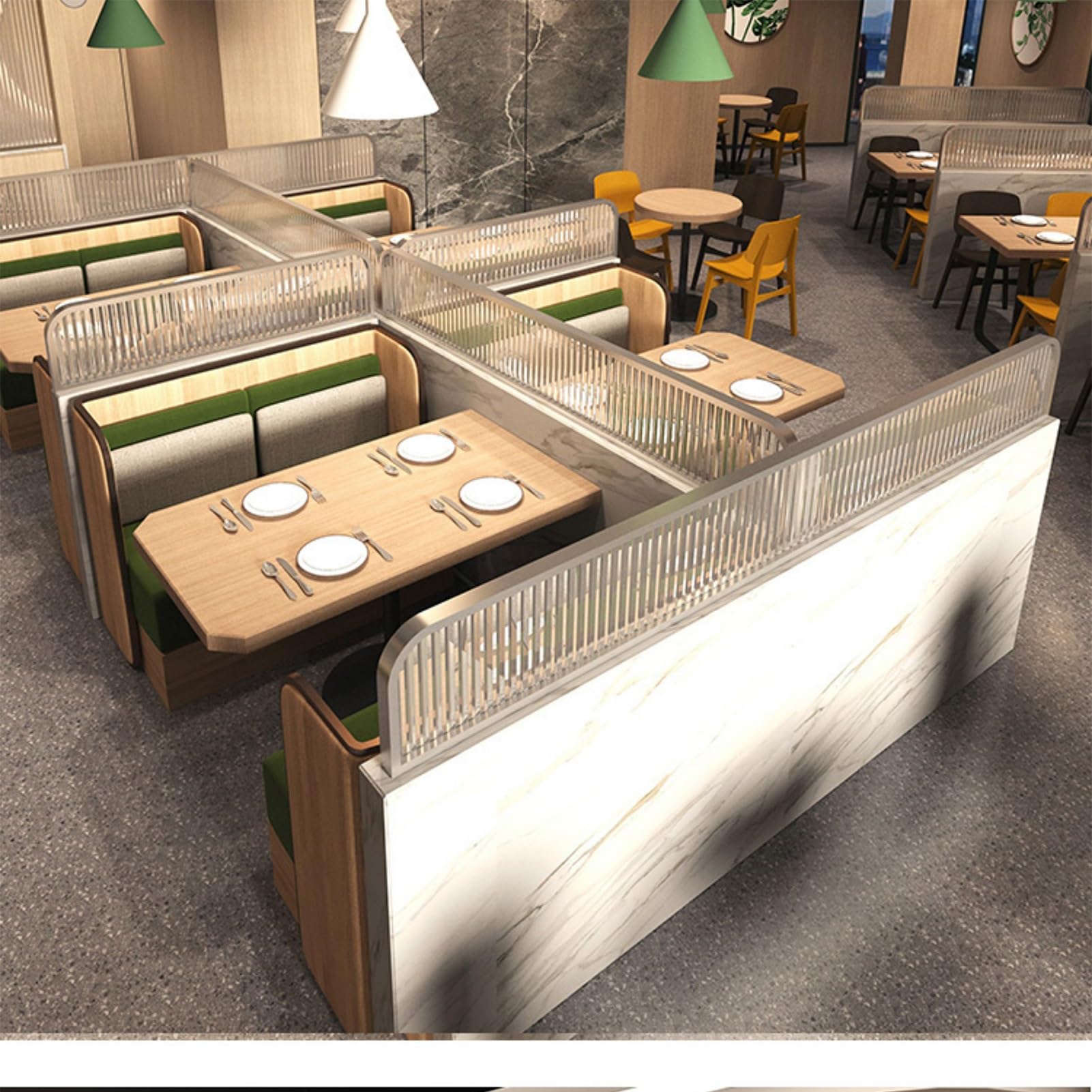 Genérico Mampara acústica para escritorios, mampara de privacidad para Interiores, Ideal para oficinas, restaurantes y hoteles (Negro, 120 x 30 cm)
