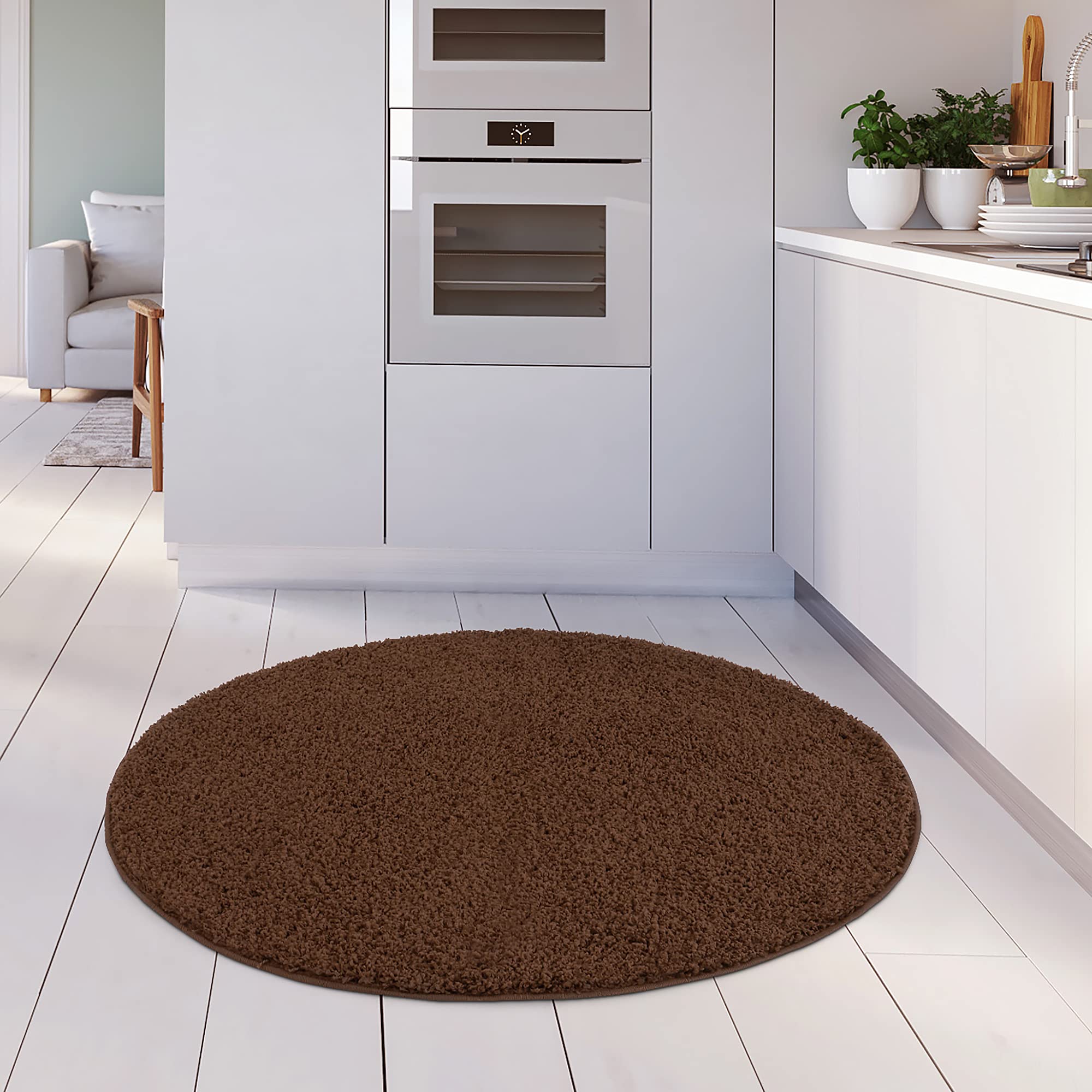 THE RUGS Living Room Rug, Shaggy Soft And Elegant Carpets for The Bedrooms And Kitchen Easy To Clean - Image 2