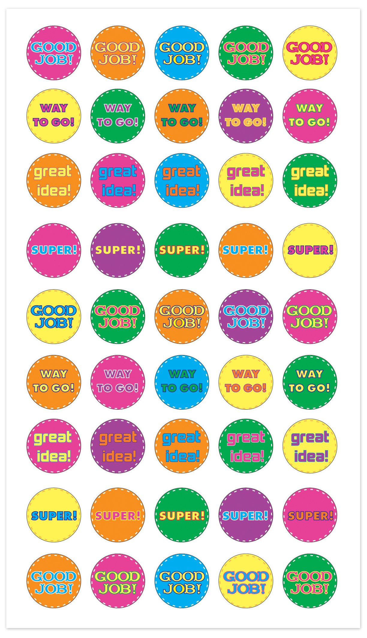 EK Success Sticko Circle Awards 52-01215, Other