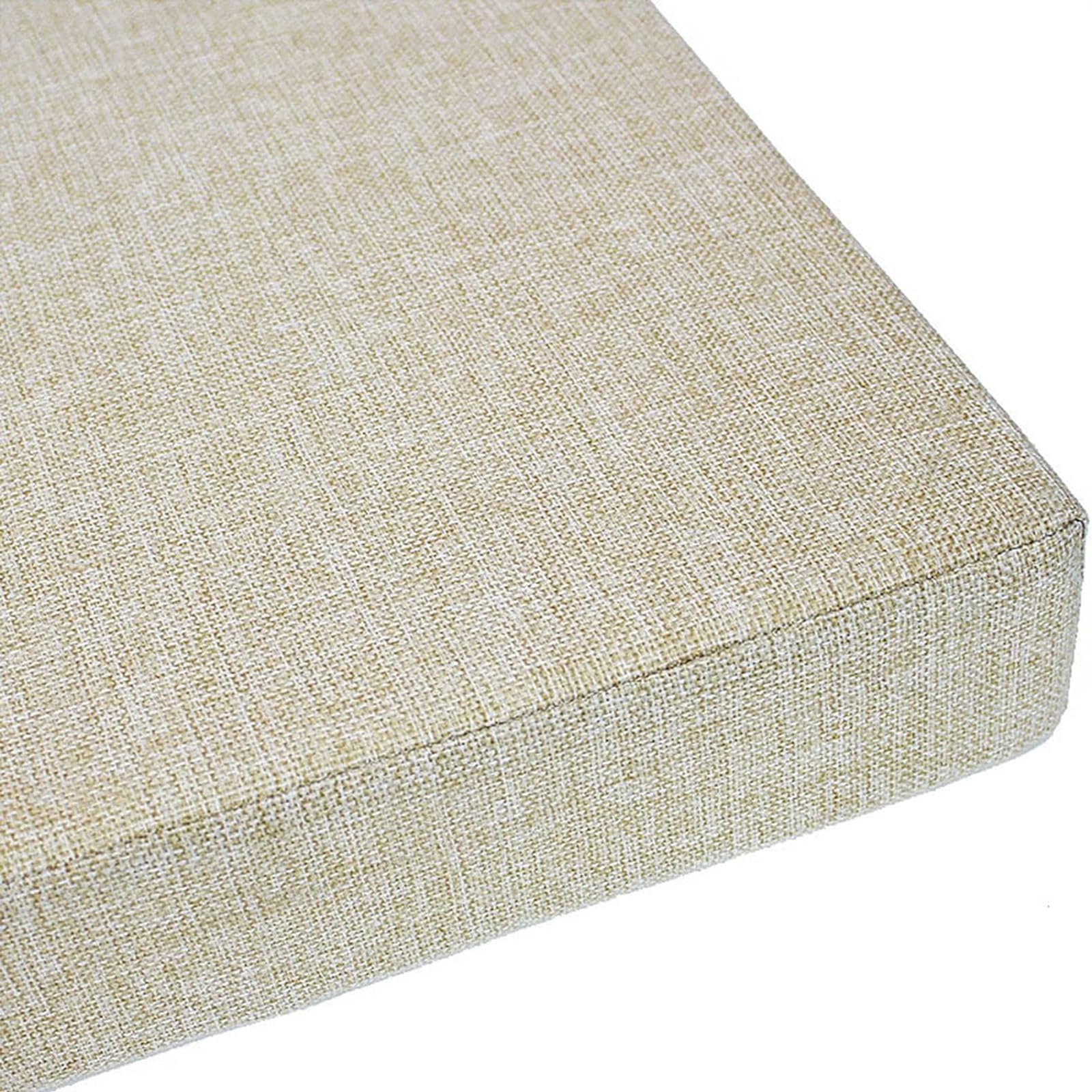 Coussin de banc imperméable 200x40x5 cm pour mobilier de jardin 3-4 places