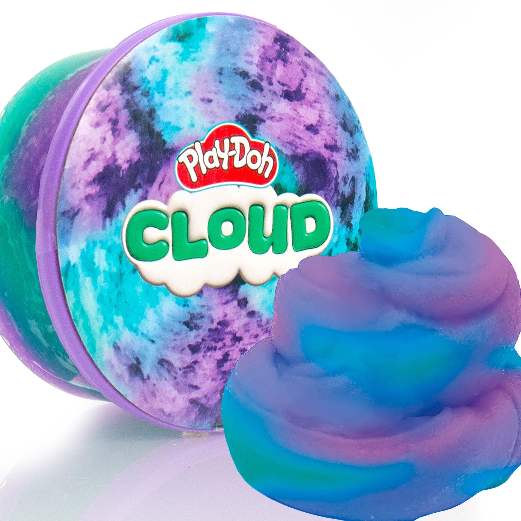Amazon.com: Play-Doh Scented Cloud Slime for Kids, Purple & Teal