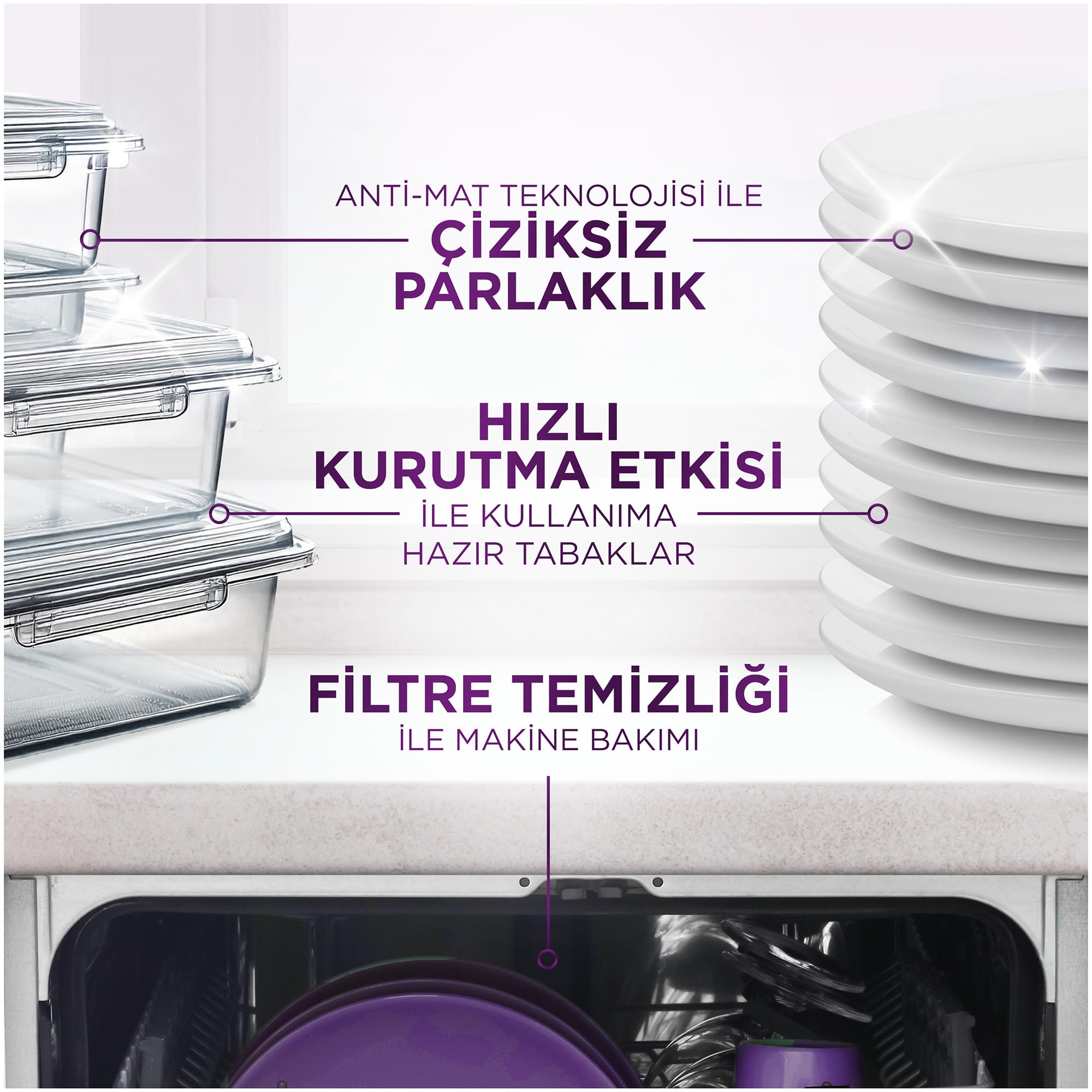 FAIRY Mucize Bulaşık Makinesi Deterjanı Kapsülü/Tableti 25 Yıkama (2 paketi)