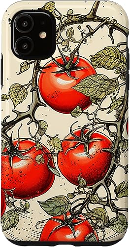 Funda de jardinería para iPhone 11 Tomate Vegetal Tomates