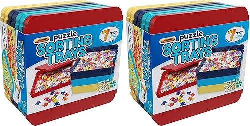 Miniatura 9 de Buffalo Games - Bandejas clasificadoras de rompecabezas - 7 unidades (Paquete de 1)