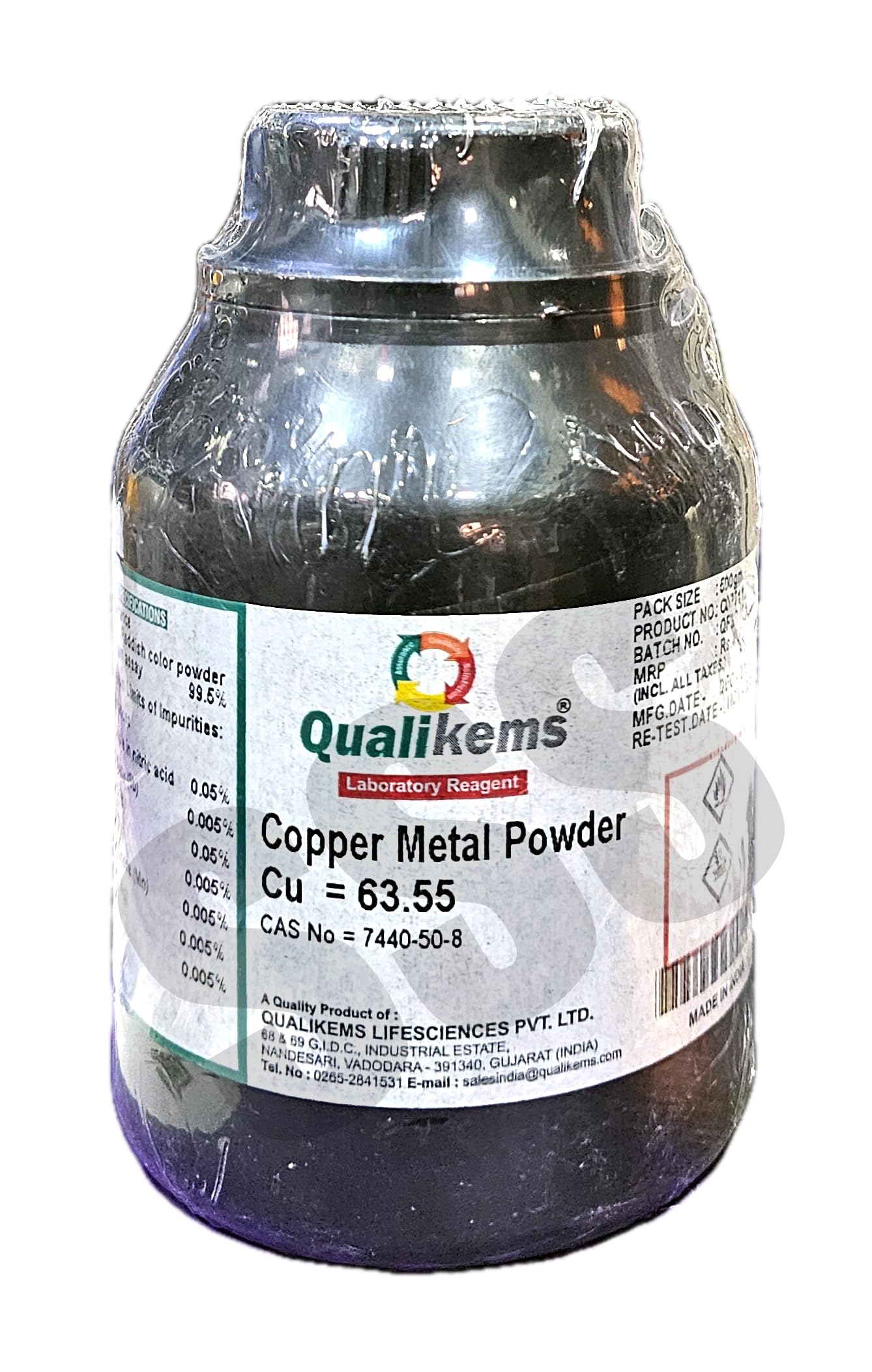 COPPER METAL POWDER 500GMS QUALIKEMS (B0CXM99GW2) Amazon Price History, Amazon Price Tracker