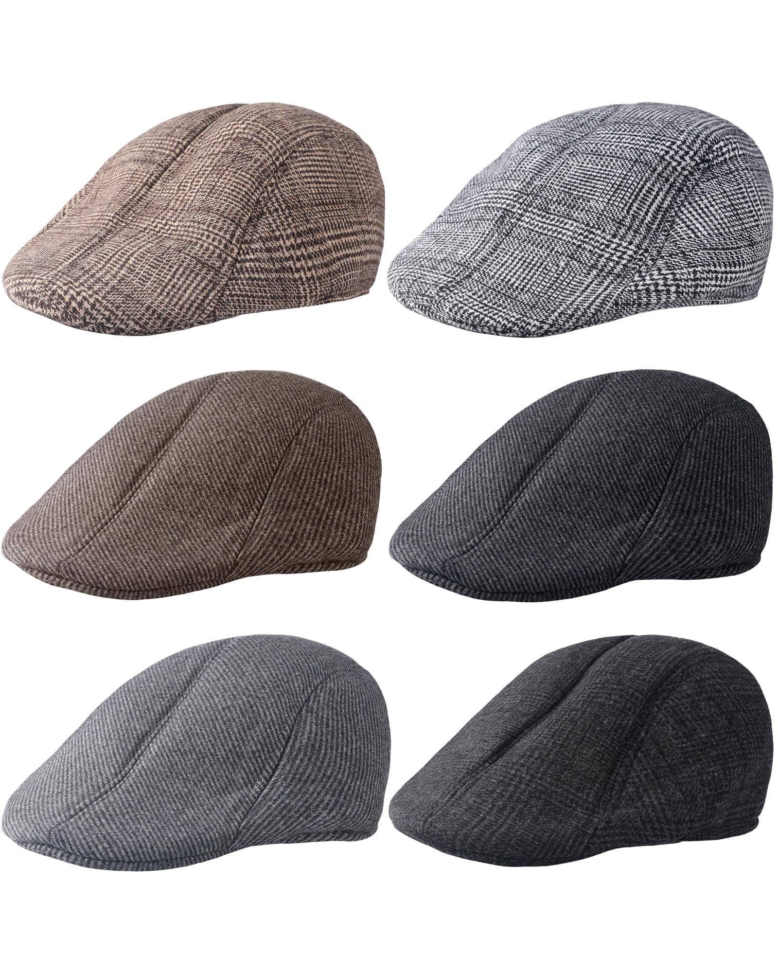Newcotte Newsboy Cap for Men Paper Boy Hat