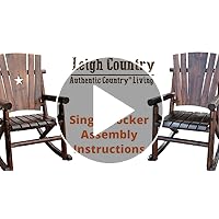 Amazon.com : Char-Log Single Rocker : Rocking Chairs : Home & Kitchen