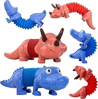 Pack of 2 Pop Tubes Toy, Autism, Sensory Toy, Animal Party Favours, Toy for Girls and Boys, Toddler Toy, Stress Relief Toy, Christmas, Birthday Gift