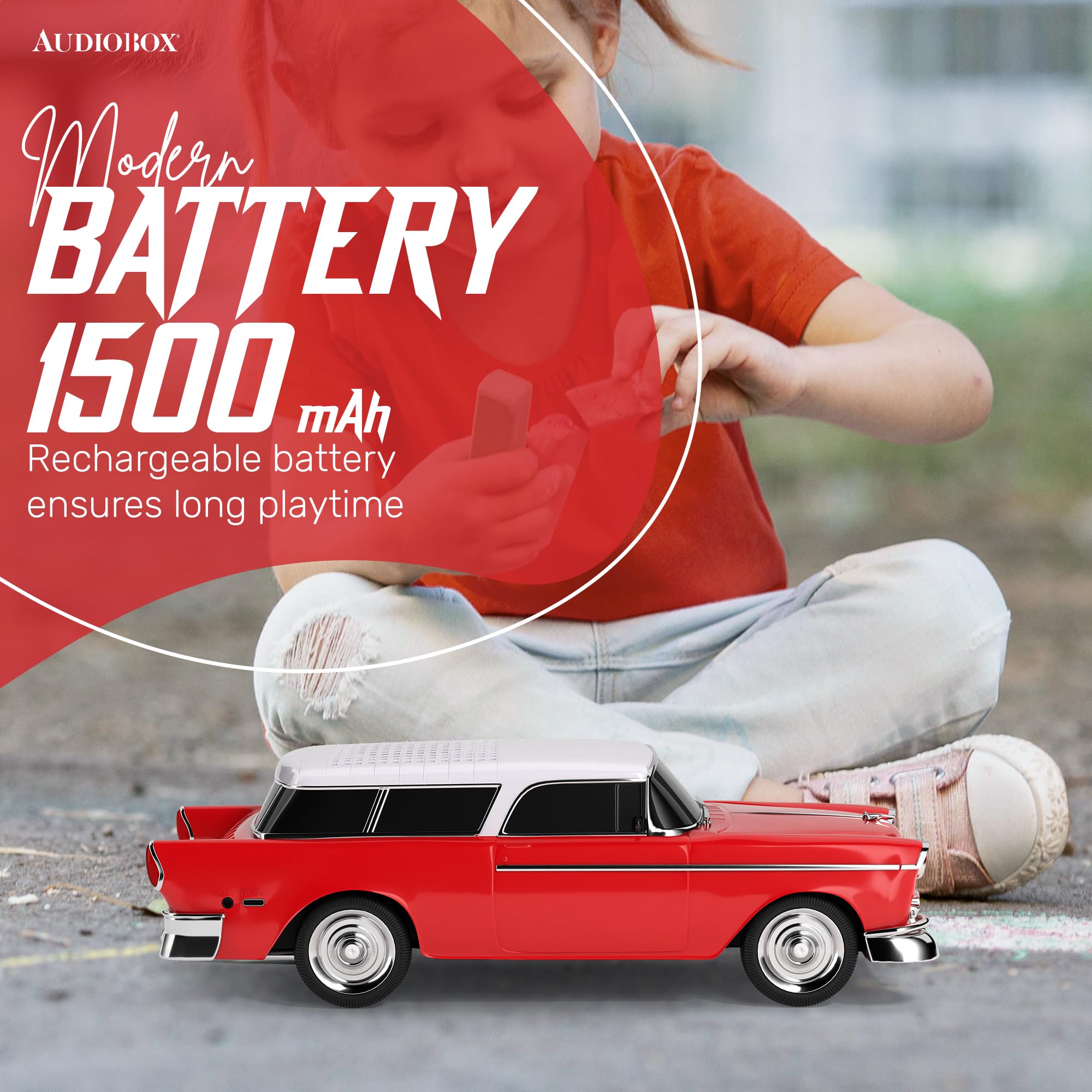 Amazon.com: Audiobox Bluetooth Car Speaker – 1955 Bel Air Inspired