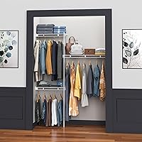 Vista 3 de CLOSETMAID Kit de órgano de armario blanco, 5