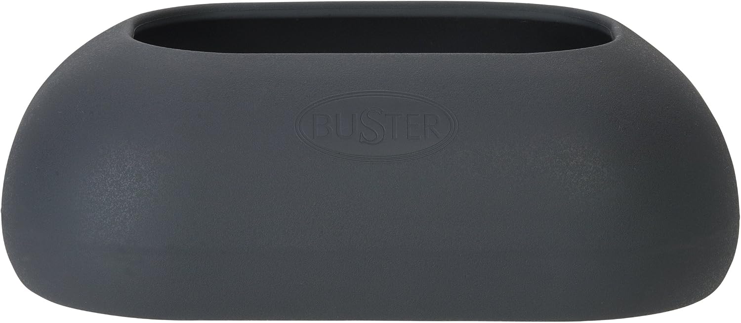 Kruuse Buster Incredibowl, Large/68 oz, Dark Gray
