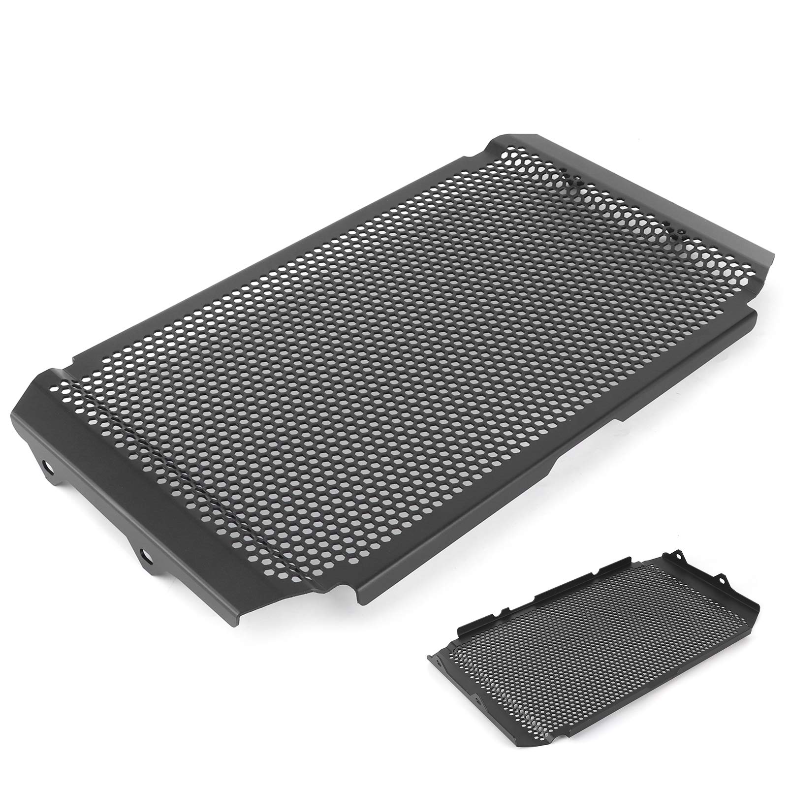 Aramox Tracer 900 Garde De Radiateur, Protecteur De Couverture De Grille De Radiateur De Moto en Alliage D'aluminium Convient pour XSR900 MT-09 FZ-09 Tracer 900 GT Noir