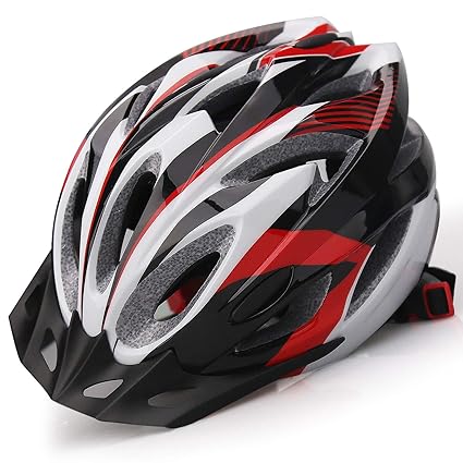 Shinmax Adult Bike Helmet,Bicycle Helmet with Removable Visor Cpsc/Ce Certified Climbing Specialized Road Helmet Adjustable Lightweight Ultralight Cycling Helmet for Men Women Safety Protection SM-T99