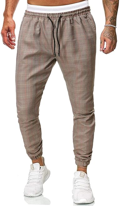 Amazon.com: JUNGE 2021 Pantalones de cuadros para hombre,Pantalones de  carga Joggers Pantalones chinos Pantalones largos de salón pantalones  pantalones slim fit : Ropa, Zapatos y Joyería
