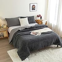 Vista 28 de COTTEBED - Juegos de edredón naranja Queen en oferta Prime, ropa de cama ligera lavada suave para todas las estaciones, edredones alternativos al