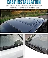 Vista 4 de YAKEFLY 5.6FT Windshield Trim,Windshield Moulding,Front Windshield Moulding Trim Rubber Strip,Car Weather Stripping Windshield Sealing Rubber Seal