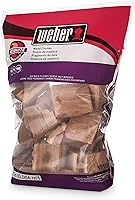 Vista 3 de Trozos de madera de mezquite Weber, para asar a la parrilla y ahumar, 4 libras (Paquete de 2)