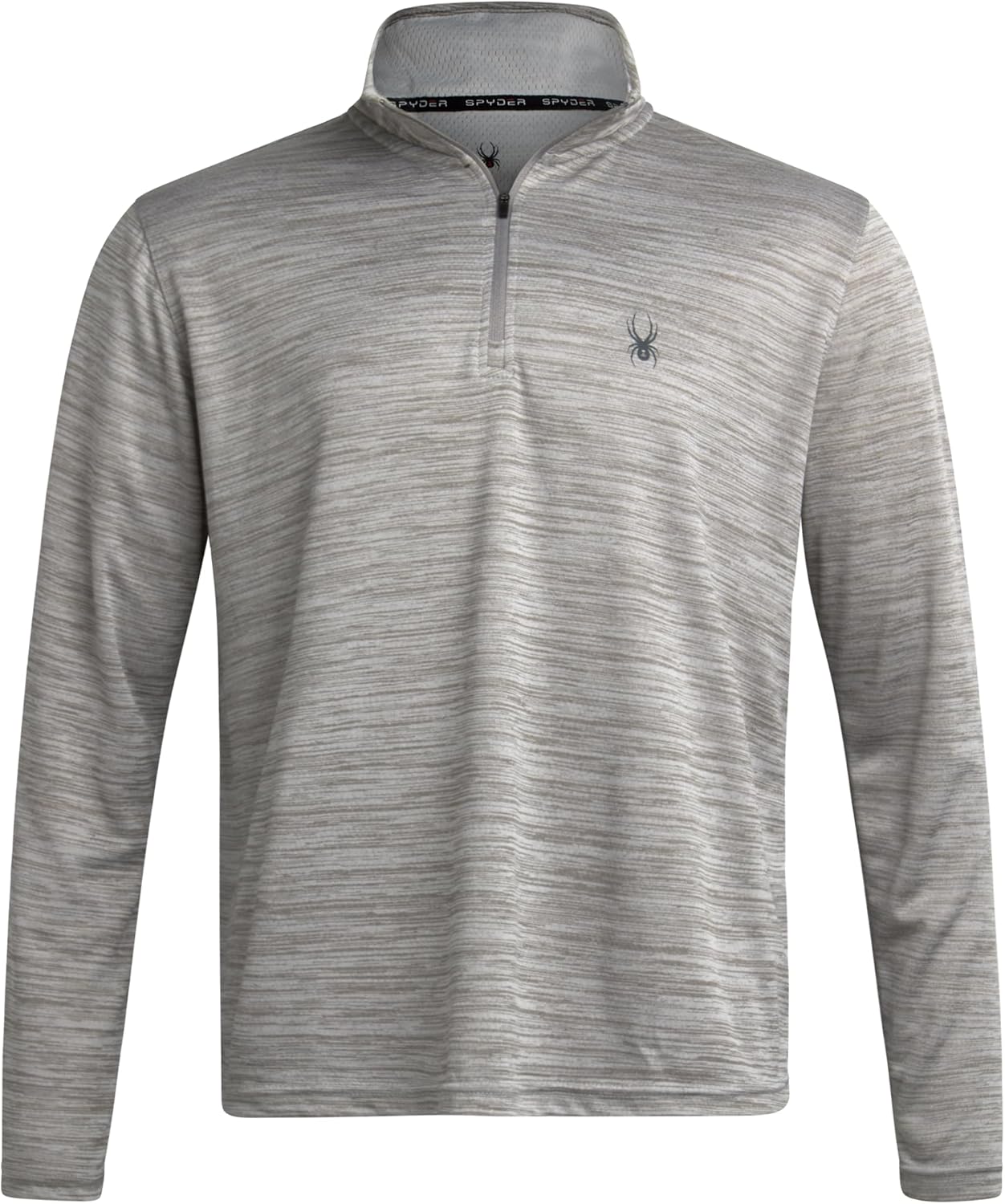 Spyder Mens Quarter Zip Pullover Sweatshirt – Moisture Wicking Shirts for Men – 1/4 Zip Pullover Mens Golf Sweaters for Men