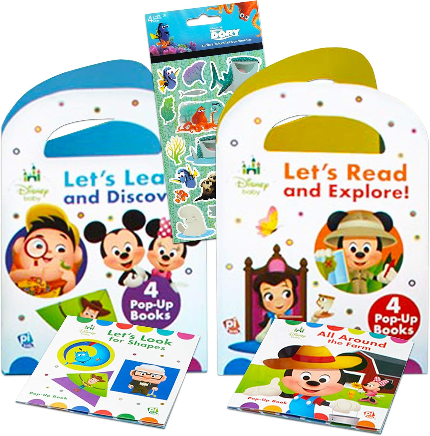 Disney Baby Pop Up Books Set Disney Bedtime Storybook Bundle 8 Pack